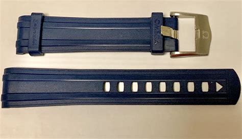 omega seamaster blue band|genuine omega watch bands.